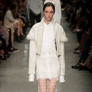 Burberry Runway Shearling Jacket NWT size US8